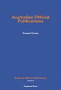 E-Book (pdf) Australian Official Publications von Howard Coxon