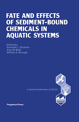 eBook (pdf) Fate and Effects of Sediment-Bound Chemicals in Aquatic Systems de 