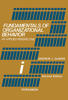 eBook (pdf) Fundamentals of Organizational Behavior de Andrew J. Dubrin