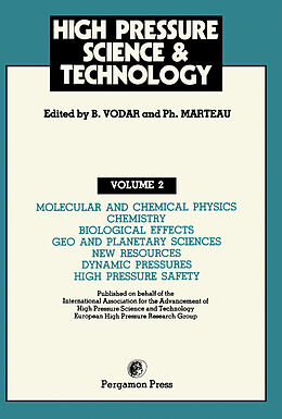 eBook (pdf) Molecular and Chemical Physics, Chemistry, Biological Effects, Geo and Planetary Sciences, New Resources, Dynamic Pressures, High Pressure Safety de 