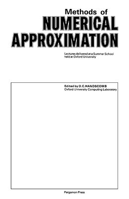 eBook (pdf) Methods of Numerical Approximation de 