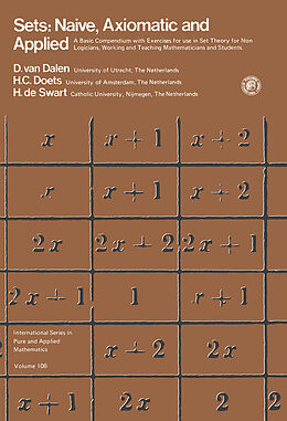 E-Book (pdf) Sets: Naïve, Axiomatic and Applied von D. van Dalen, H. C. Doets, H. de Swart