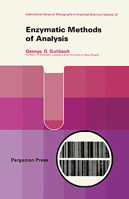 eBook (pdf) Enzymatic Methods of Analysis de George G. Guilbault