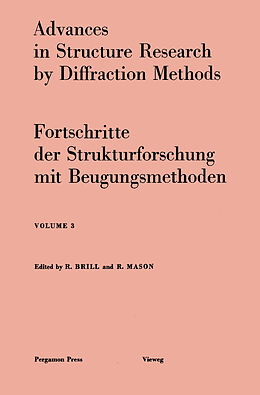 eBook (pdf) Advances in Structure Research by Diffraction Methods de 