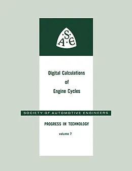 E-Book (pdf) Digital Calculations of Engine Cycles von E. S. Starkman, D. J. Patterson, C. Fayette Taylor