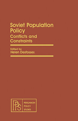 eBook (pdf) Soviet Population Policy de 