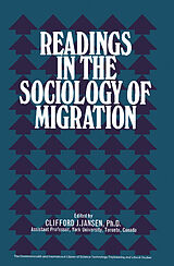 eBook (pdf) Readings in the Sociology of Migration de Clifford J. Jansen