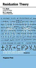 E-Book (pdf) Residuation Theory von T. S. Blyth, M. F. Janowitz