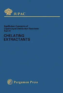E-Book (pdf) Chelating Extractants von J. Stary, H. Freiser