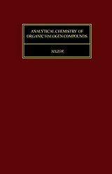 E-Book (pdf) Analytical Chemistry of Organic Halogen Compounds von L. Mázor