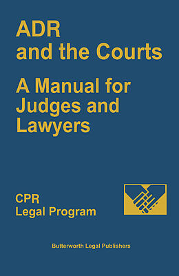 E-Book (pdf) ADR and the Courts von 