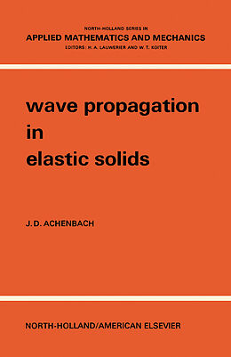 eBook (pdf) Wave Propagation in Elastic Solids de J. D. Achenbach