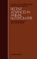 E-Book (pdf) Recent Advances in Animal Nutrition- 1978 von William Haresign, Dyfed Lewis