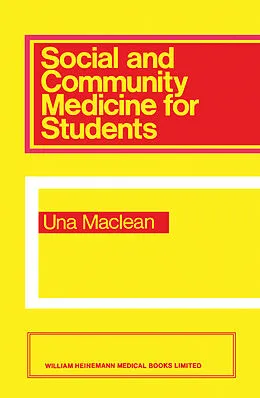 E-Book (pdf) Social and Community Medicine for Students von Una Maclean