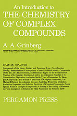 eBook (pdf) An Introduction to the Chemistry of Complex Compounds de Aleksander Abramovich Grinberg