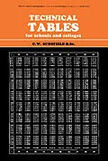 E-Book (pdf) Technical Tables for Schools and Colleges von C. W. Schofield