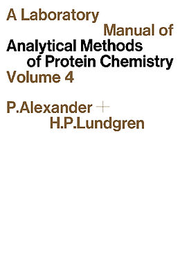 eBook (pdf) A Laboratory Manual of Analytical Methods of Protein Chemistry de 