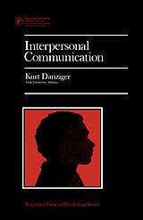 eBook (pdf) Interpersonal Communication de Kurt Danziger