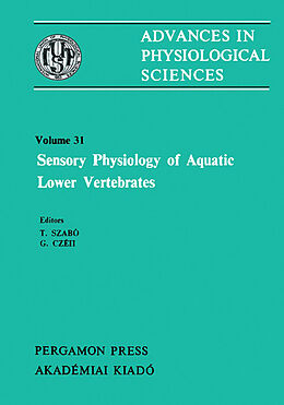 eBook (pdf) Sensory Physiology of Aquatic Lower Vertebrates de 