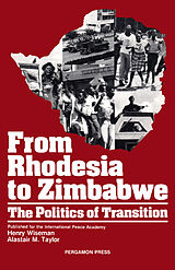 eBook (pdf) From Rhodesia to Zimbabwe de Henry Wiseman, Alastair M. Taylor