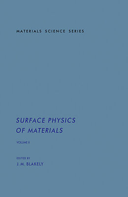 E-Book (pdf) Surface Physics of Materials von 