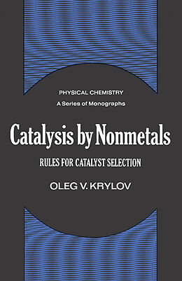 eBook (pdf) Catalysis by Nonmetals de Oleg V. Krylov