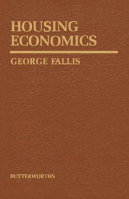E-Book (pdf) Housing Economics von George Fallis