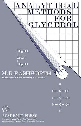 E-Book (pdf) Analytical Methods for Glycerol von M. R. F. Ashworth