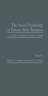 eBook (pdf) The Social Psychology of Female-Male Relations de 