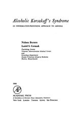 eBook (pdf) Alcoholic Korsakoff's Syndrome de Nelson Butters, Laird S. Cermak