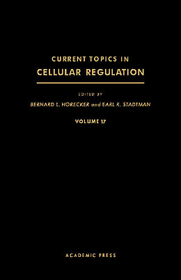 eBook (pdf) Current Topics in Cellular Regulation de 