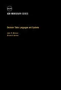 E-Book (pdf) Decision Table Languages and Systems von John R. Metzner, Bruce H. Barnes