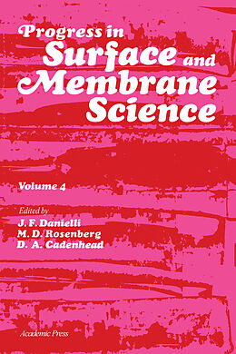 eBook (pdf) Progress in Surface and Membrane Science de 