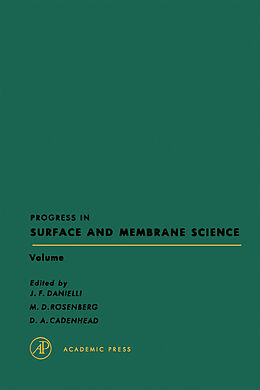 eBook (pdf) Progress in Surface and Membrane Science de 