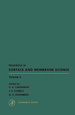 eBook (pdf) Progress in Surface and Membrane Science de 