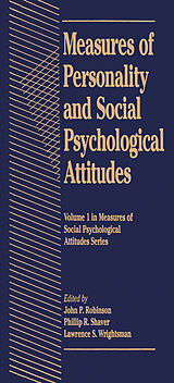 eBook (pdf) Measures of Personality and Social Psychological Attitudes de 