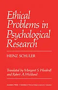 E-Book (pdf) Ethical Problems in Psychological Research von Heinz Schuler