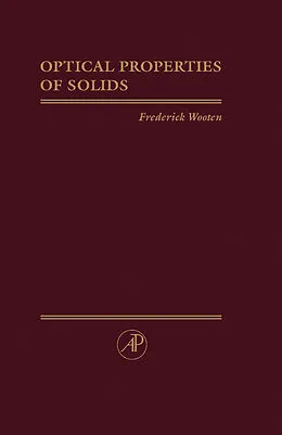 E-Book (pdf) Optical Properties of Solids von Frederick Wooten