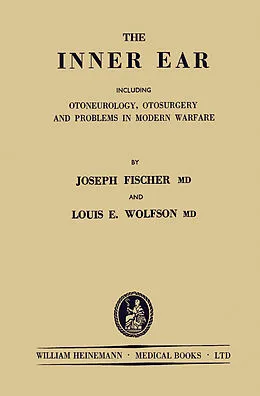 E-Book (pdf) The Inner Ear von Joseph Fischer, Louis E. Wolfson