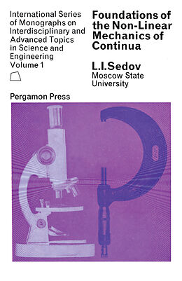 eBook (pdf) Foundations of the Non-Linear Mechanics of Continua de L. I. Sedov