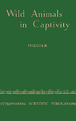 eBook (pdf) Wild Animals in Captivity de H. Hediger