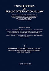 eBook (pdf) International Organizations in General Universal International Organizations and Cooperation de Rudolf Bernhardt