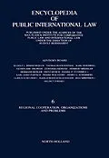E-Book (pdf) Regional Cooperation, Organizations and Problems von Rudolf Bernhardt