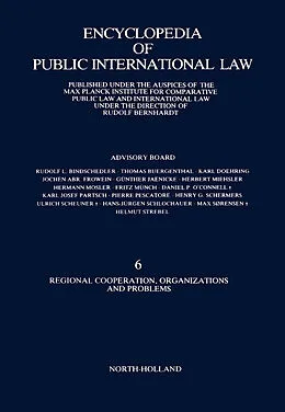 E-Book (pdf) Regional Cooperation, Organizations and Problems von Rudolf Bernhardt