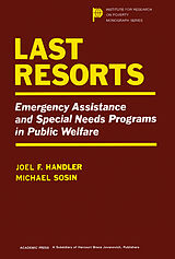 eBook (pdf) Last Resorts de Joel F. Handler, Michael Sosin