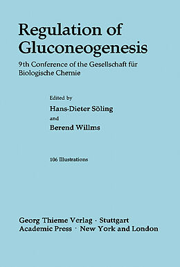 eBook (pdf) Regulation of Gluconeogenesis de 