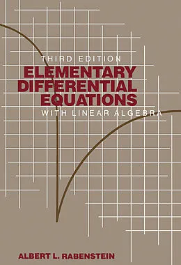 E-Book (pdf) Elementary Differential Equations with Linear Algebra von Albert L. Rabenstein