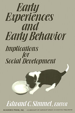 eBook (pdf) Early Experiences and Early Behavior de 