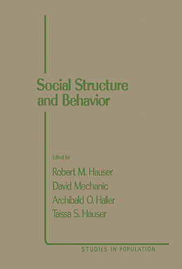 eBook (pdf) Social Structure and Behavior de 