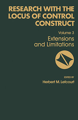 eBook (pdf) Research with the Locus of Control Construct de 